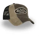 von-dutch-cut01-brown-and-black-trucker-hat