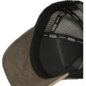 von-dutch-braune-und-schwarze-trucker-kappe-cut01