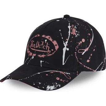 Cap ívelt черен снапбек Von Dutch