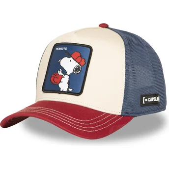 Gorra trucker multicolor Snoopy PEA6 VA2 Peanuts de Capslab