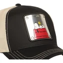 schwarze-und-beige-trucker-kappe-snoopy-und-emilio-pea6-naw6-peanuts-von-capslab