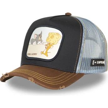 Capslab Tom and Jerry TAJ7 CHE Looney Tunes Multicolor Trucker Hat
