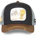 capslab-looney-tunes-taj7-che-tom-und-jerry-mehrfarbige-trucker-kappe