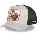 graue-und-schwarze-trucker-kappe-mario-kart-smk3-vro-super-mario-bros-von-capslab