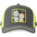 grau-gelbe-trucker-kappe-rick-und-morty-rem6-loo-von-capslab
