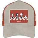 grau-rote-trucker-kappe-pea5-pea-peanuts-von-capslab