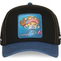 schwarze-und-blaue-trucker-kappe-tony-tony-chopper-op6-cho-one-piece-von-capslab