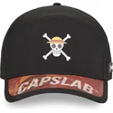 schwarze-verstellbare-kappe-mit-gebogenem-schirm-straw-hat-pirates-op6-pir-one-piece-von-capslab