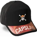 schwarze-verstellbare-kappe-mit-gebogenem-schirm-straw-hat-pirates-op6-pir-one-piece-von-capslab