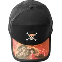 schwarze-verstellbare-kappe-mit-gebogenem-schirm-straw-hat-pirates-op6-pir-one-piece-von-capslab