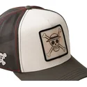weiss-schwarze-trucker-kappe-monkey-d-luffy-op6-sku-one-piece-von-capslab