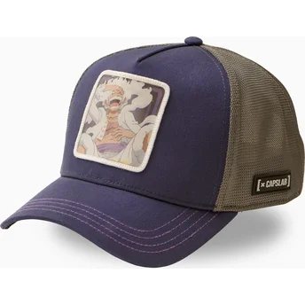 Capslab Monkey D. Luffy OP6 FIV One Piece Purple Trucker Hat