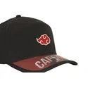 capslab-curved-brim-akatsuki-ns5-aka-naruto-black-adjustable-cap