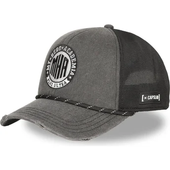 Sapkák ívelt szürke snapback Plus Ultra MHA2 LMH My Hero Academia My Hero Academia Capslab