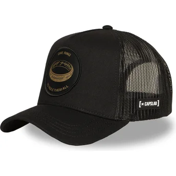 Capslab The One Ring LOTR RIN2 The Lord of the Rings Black Trucker Hat