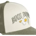 beige-und-grune-trucker-kappe-bugs-bunny-loo12-han-looney-tunes-von-capslab