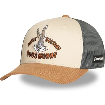 Capslab Bugs Bunny Wabbit Season LOO12 BUG Looney Tunes Multicolor Trucker Hat