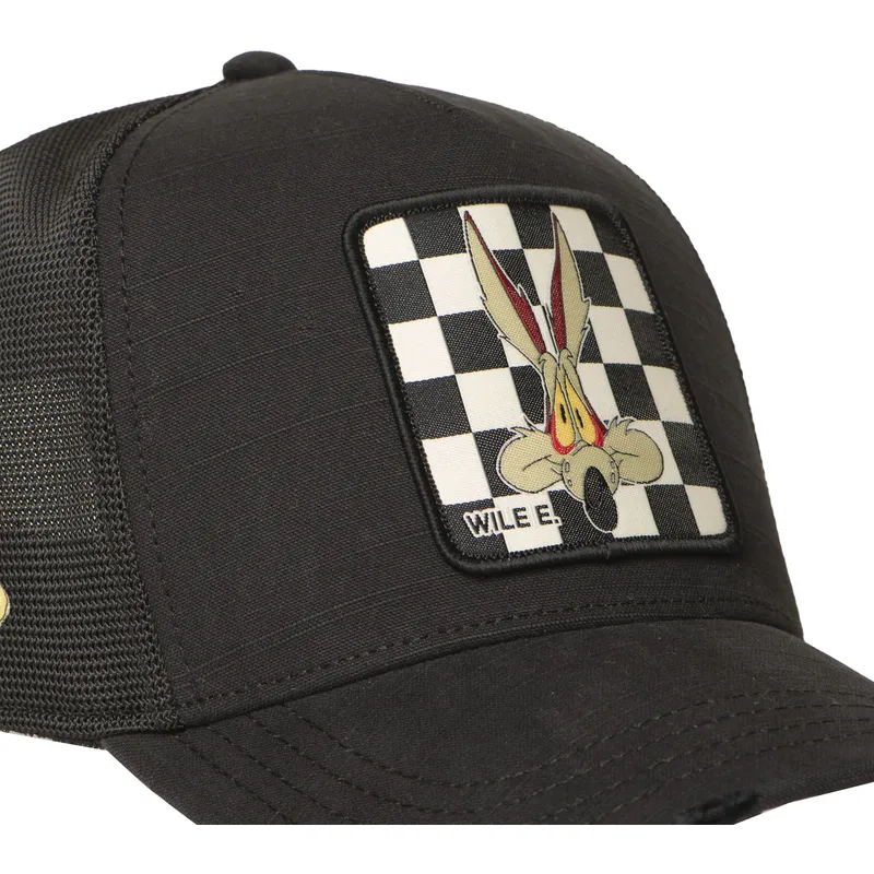 sapkak-ivelt-fekete-snapback-loo12-wil-kojot-looney-tunes-capslab