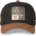 schwarze-und-braune-trucker-kappe-coyote-loo12-wi2-looney-tunes-von-capslab