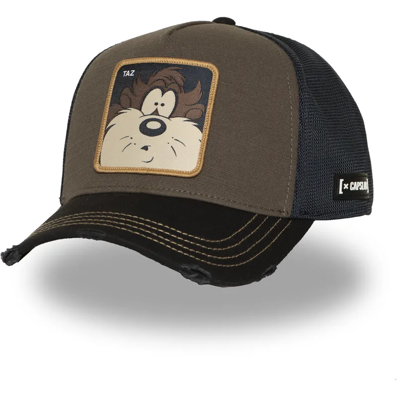 mehrfarbige-trucker-kappe-tasmanischer-teufel-loo12-ta2-looney-tunes-von-capslab