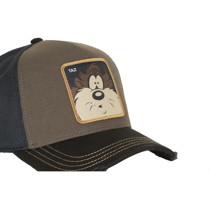 mehrfarbige-trucker-kappe-tasmanischer-teufel-loo12-ta2-looney-tunes-von-capslab