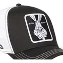 schwarze-und-weisse-trucker-kappe-bugs-bunny-loo12-bug-ct-looney-tunes-von-capslab