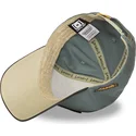grune-und-schwarze-snapback-cap-mit-gebogenem-schirm-daffy-duck-loo12-daf2-looney-tunes-von-capslab