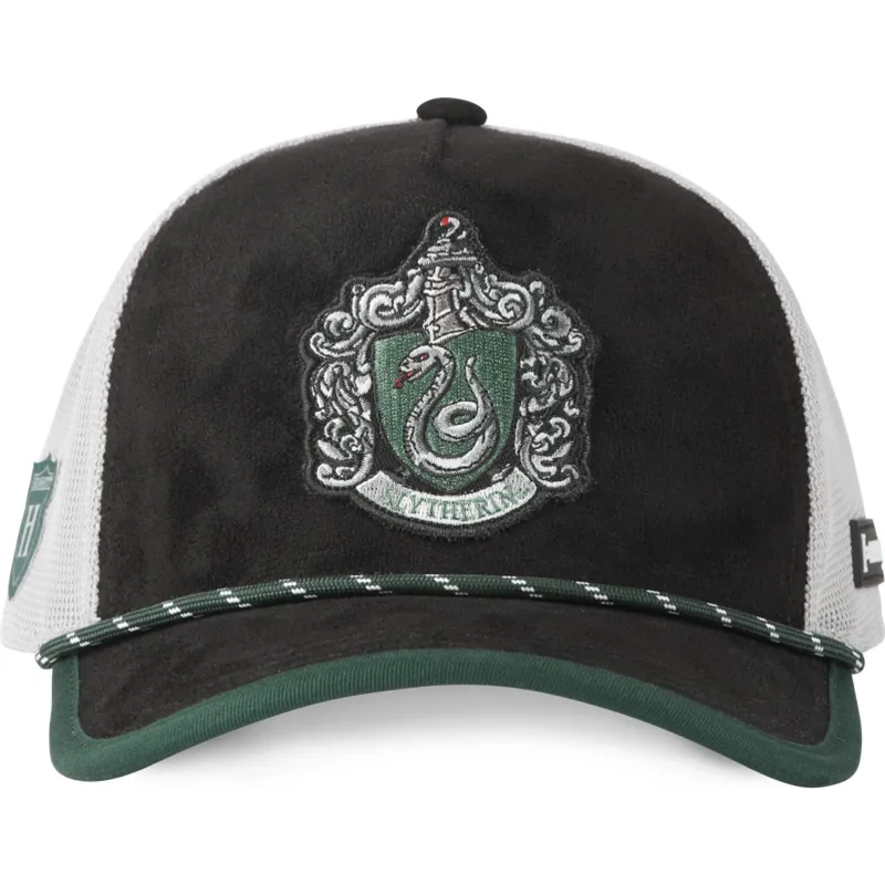 trucker-cap-schwarz-und-weiss-slytherin-hp3-sly-harry-potter-von-capslab
