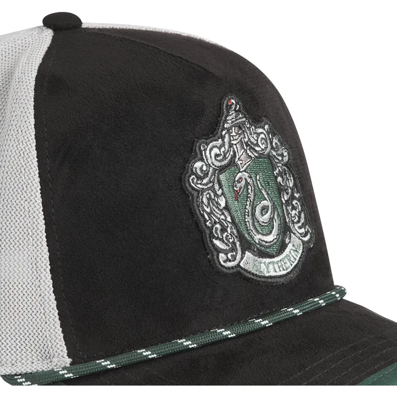 svart-och-vit-trucker-keps-slytherin-hp3-sly-harry-potter-fran-capslab
