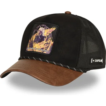 Schwarze und braune Trucker-Kappe Daenerys Targaryen GOT MOT Game of Thrones von Capslab