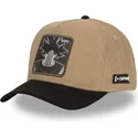 capslab-dragon-ball-son-goku-dbs7-uni-snapback-kappe-in-braun-und-schwarz