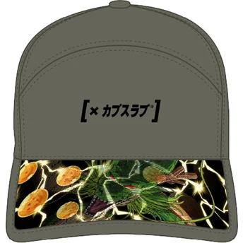 Grüne verstellbare Curved Cap Shenron DBZ10 SHE Dragon Ball von Capslab