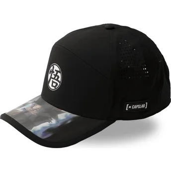 Schwarze verstellbare Curved Cap Son Goku DBS7 ULT Dragon Ball von Capslab