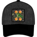 snapback-kappe-mit-gebogenem-schirm-shenron-dbs7-she-dragon-ball-von-capslab-in-schwarz