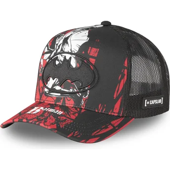 Cap ívelt черен снапбек Батман DC Comics Capslab