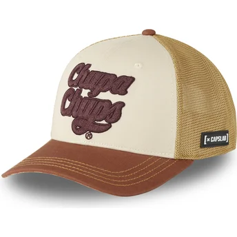 Braune Trucker-Kappe CC3 CHU Chupa Chups von Capslab