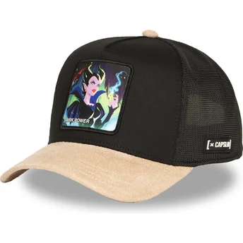 Sapkák ívelt fekete snapback Dark Power SP PRI3 Demóna Disney Capslab