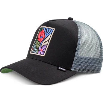 Djinns M-Flowers HFT Black Trucker Hat