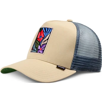Djinns M-Flowers HFT Beige Trucker Hat