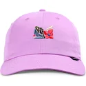 djinns-curved-brim-m-flowers-purple-adjustable-cap