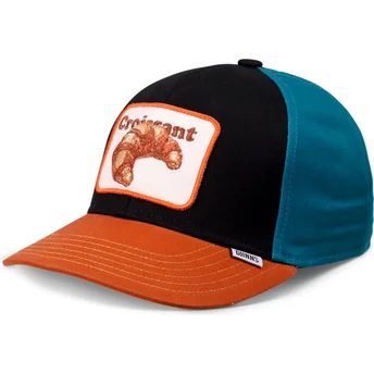 Sapkák ívelt többszínű snapback gyereknek Food Croissant Basic Djinns