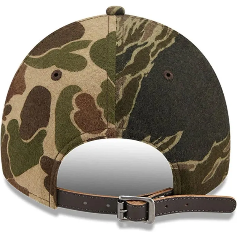 bojd-keps-kamouflage-justerbar-9twenty-brushed-cotton-three-looms-woodland-fran-new-era