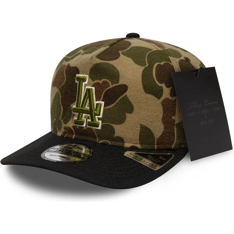 cap-ivelt-kamuflazh-reguliruema-lenta-19twenty-brushed-cotton-three-looms-duck-los-angeles-dodgers-mlb-new-era