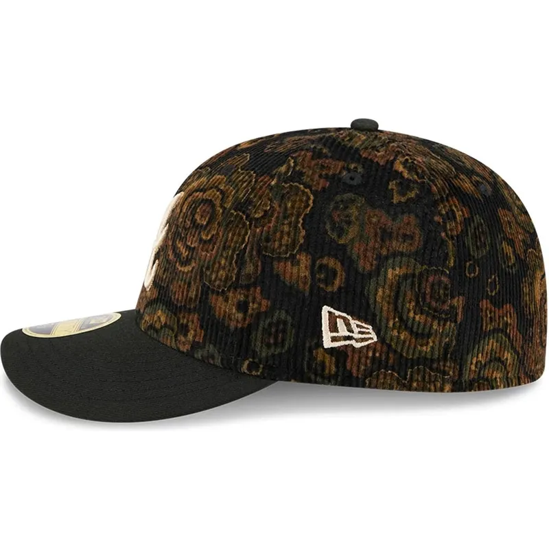sapkak-ivelt-fekete-illesztett-59fifty-low-profile-floral-cord-three-looms-printed-corduroy-atlanta-braves-mlb-new-era