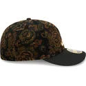 schwarze-gebogene-59fifty-low-profile-floral-cord-three-looms-printed-corduroy-atlanta-braves-mlb-kappe-von-new-era