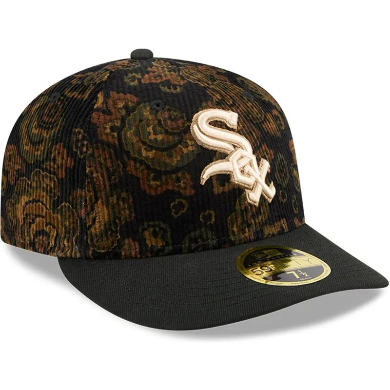 cap-ivelt-cheren-reguliran-59fifty-low-profile-floral-cord-three-looms-printed-corduroy-chicago-white-sox-mlb-new-era cap-ivelt-cheren-reguliran-59fifty-low-profile-floral-cord-three-looms-printed-corduroy-chicago-white-sox-mlb-new-era