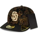 sapkak-ivelt-fekete-illesztett-59fifty-low-profile-floral-cord-three-looms-printed-corduroy-san-diego-padres-mlb-new-era