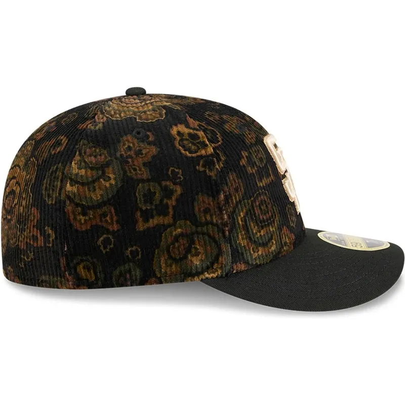 cap-ivelt-cheren-reguliran-59fifty-low-profile-floral-cord-three-looms-printed-corduroy-san-diego-padres-mlb-new-era