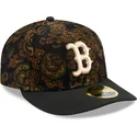 boston-red-sox-mlb-new-era-59fifty-low-profile-floral-cord-three-looms-bedruckter-kord-snapback-in-schwarz