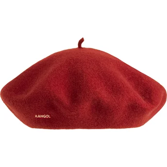 Kangol Modelaine Red Flat Cap